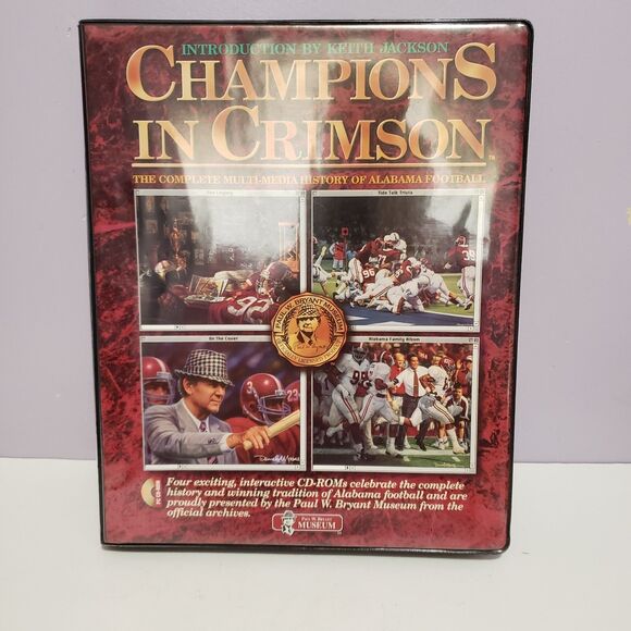 Alabama 1998  Champions in Crimson PC/ Cd -Rom Sealed Set NOB - Picture 2 of 10